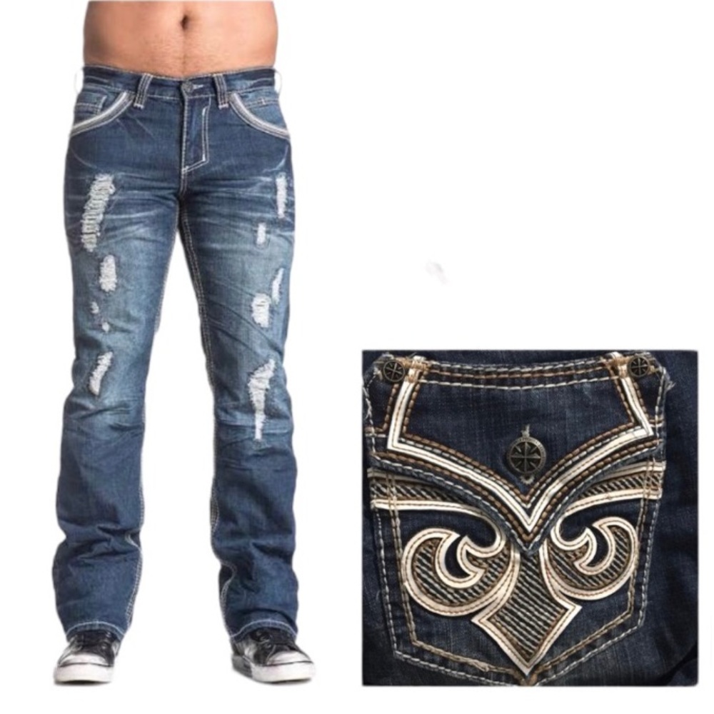 🆕Affliction Jeans -Blake Fleur Frisco Men’s Jeans